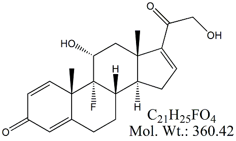 DMT50: Desoximetasone 16,17-Didehydro 16-Demethyl Impurity