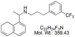 CCC59B: Cinacalcet 7,8-Dihydro Racemate Base
