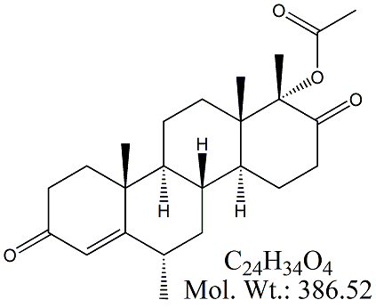 MPG03: Medroxyprogesterone Acetate EP Impurity C