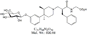 AVP50: Alvimopan &#946;-D-Glucuronide Impurity