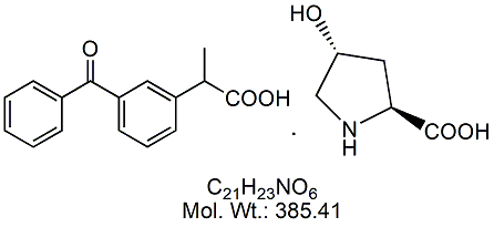 KTP62: Ketoprofen trans-4-Hydroxy-L-Proline Salt