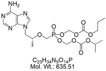 TNF78B: Tenofovir Disoproxil IP Impurity H (Base)