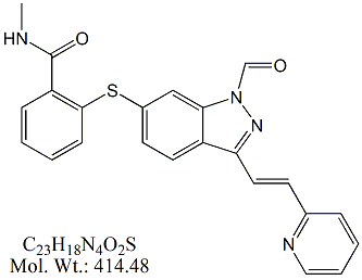 AXT53: Axitinib N-Formyl Impurity
