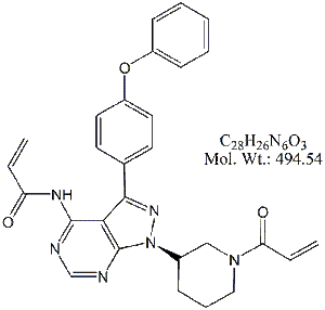 IBT91: Ibrutinib Diacryloyl Analog