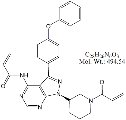 IBT91: Ibrutinib Diacryloyl Analog