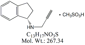 RSG52M: Rasagiline (S)-Isomer Mesylate