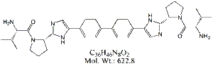 DCL42B: Daclatasvir Di-Descarbamate Impurity