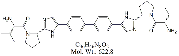 DCL42B: Daclatasvir Di-Descarbamate Impurity