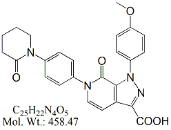 APX60: Apixaban 4,5-Dehydro Carboxylic Acid
