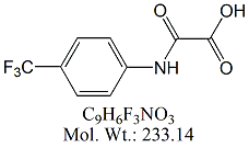 TFM52: Teriflunomide 2-Oxo-Acetic Acid Impurity