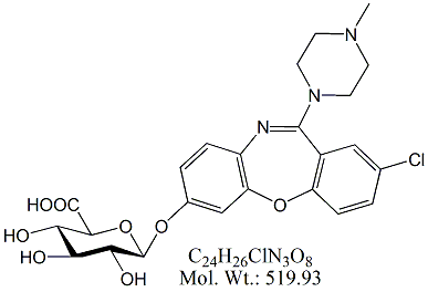LXN52: Loxapine 7-Hydroxy Glucuronide