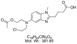 BDM53: Bendamustine Deschloro Acetoxy Impurity