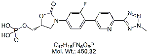 TDZ50: Tedizolid Phosphate
