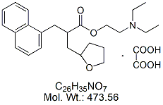 NFF00X: Naftidrofuryl Hydrogen Oxalate