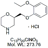 VLX51H: Viloxazine (R)-Isomer HCl